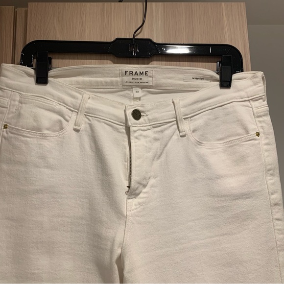 Frame Le High Flair Jean in white - Size 31 - Picture 3 of 7